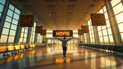 Dream about Arrival Airport