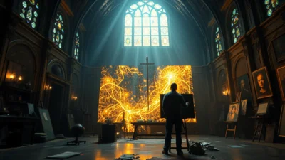 Dream About an Artist Painting