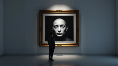 Dream about a black and white photo