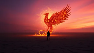 Dream About a Burning Phoenix