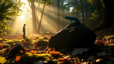Dream About a Chameleon Lizard