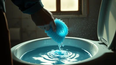 Dream about cleaning a toilet