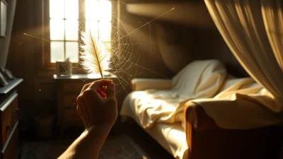 Dream about Clearing a Spider Web