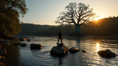 Dream about Crossing a River