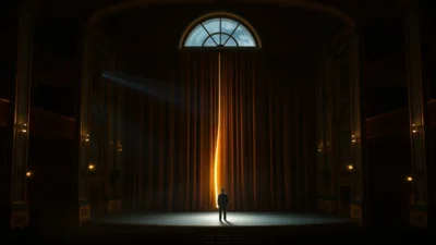 Dream About a Curtain in a Theater