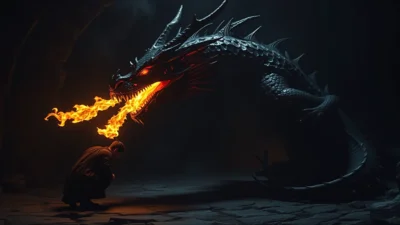 Dream About a Dragon Attack