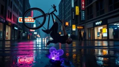 Dream about falling off a bicycle