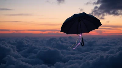 Dream About Flying With an Umbrella