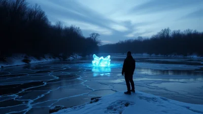 Dream About a Frozen River