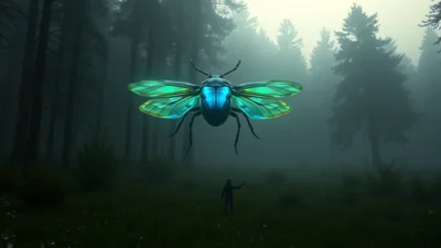 Dream about a giant bug