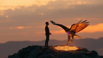 Dream about Hawk Landing on Me