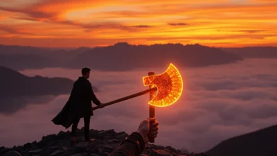 Dream about holding an axe