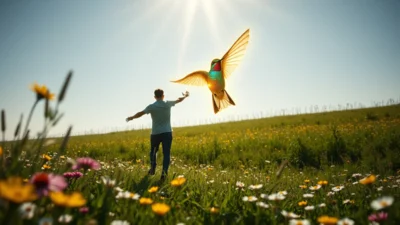 Dream About a Hummingbird Flying