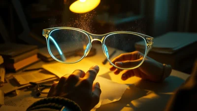 Dream about lost glasses