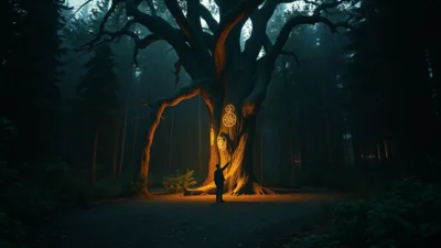 Dream About Lost in Forest