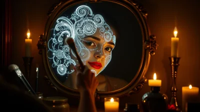 Dream About Makeup on Face