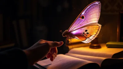 Dream About a Moth Flying to Light