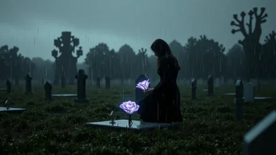 Dream About Mourning in a Graveyard