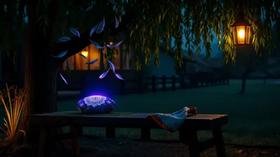 Dream about peaceful village