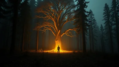Dream About a Scary Forest