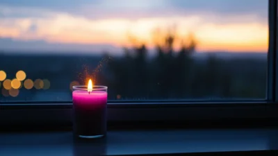 Dream about a scented candle