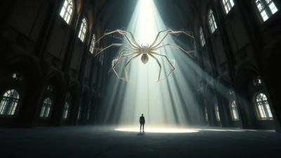 Dream About a Spider Hanging from the Ceiling