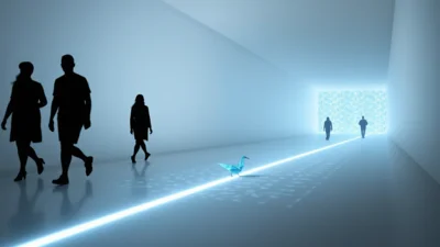 Dream about walking in line