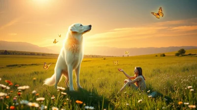 Dream About a White Dog