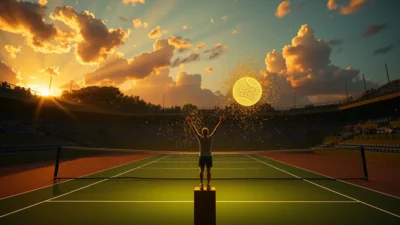 Dream About Winning a Tennis Match
